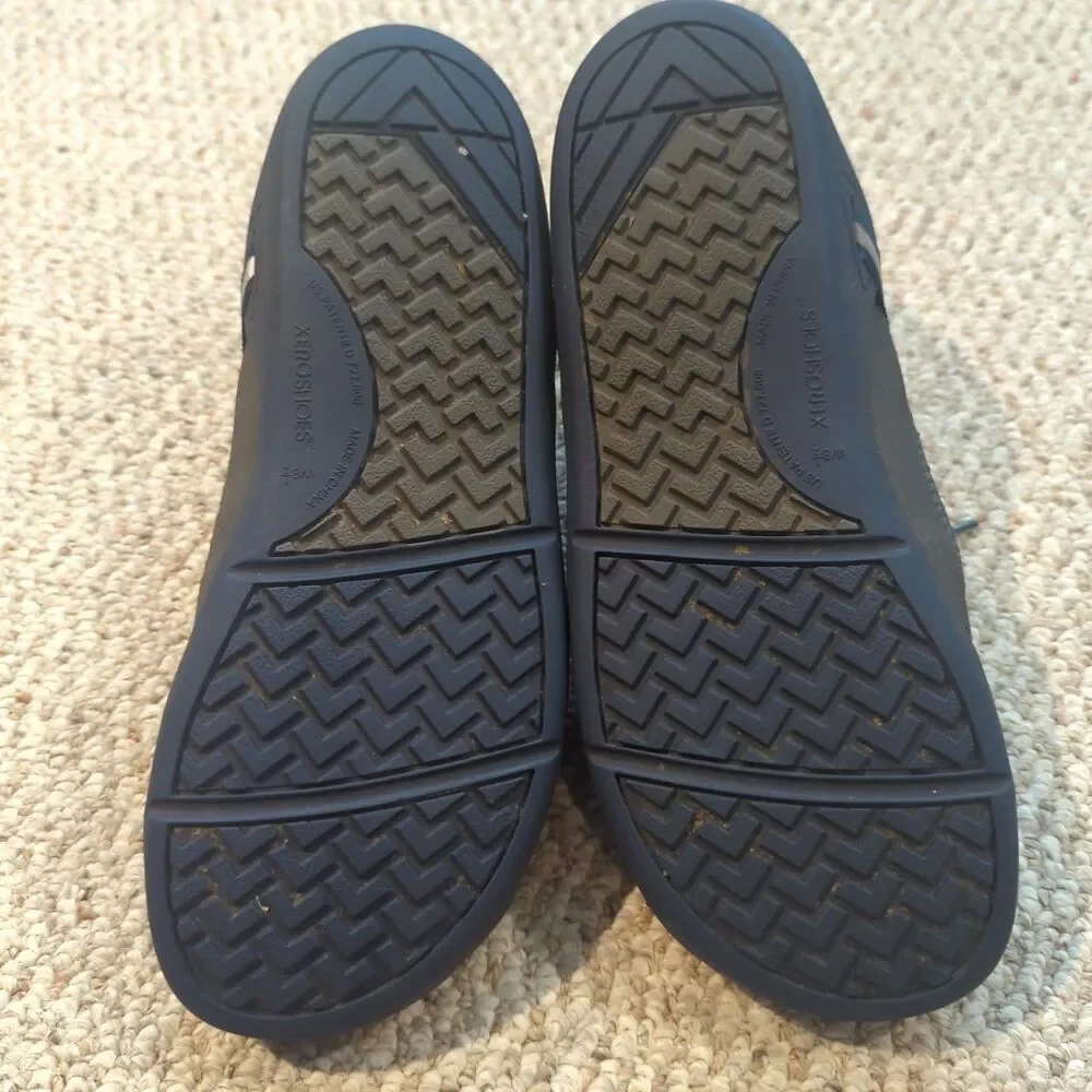 Xero Prio Lightweight Minimalist Barefoot Shoes Womens 8.5 Blue Gray Trail